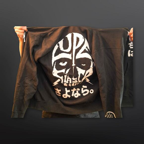 Lupe Fiasco 2010 'The Cool' Tour Black Zipper Hoodie - Rare - Picture 11 of 11